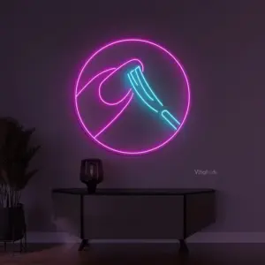 تابلو نئون ناخن کار
