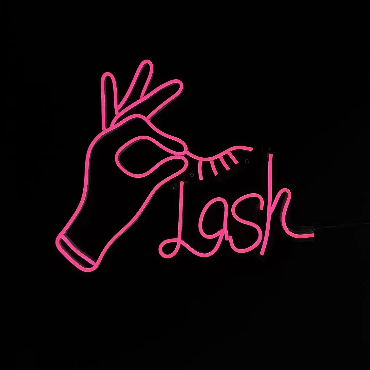 تابلو نئون مژه Lash