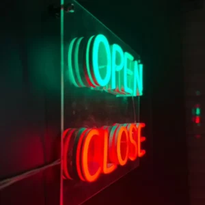 تابلو نئون اپن Open / Close